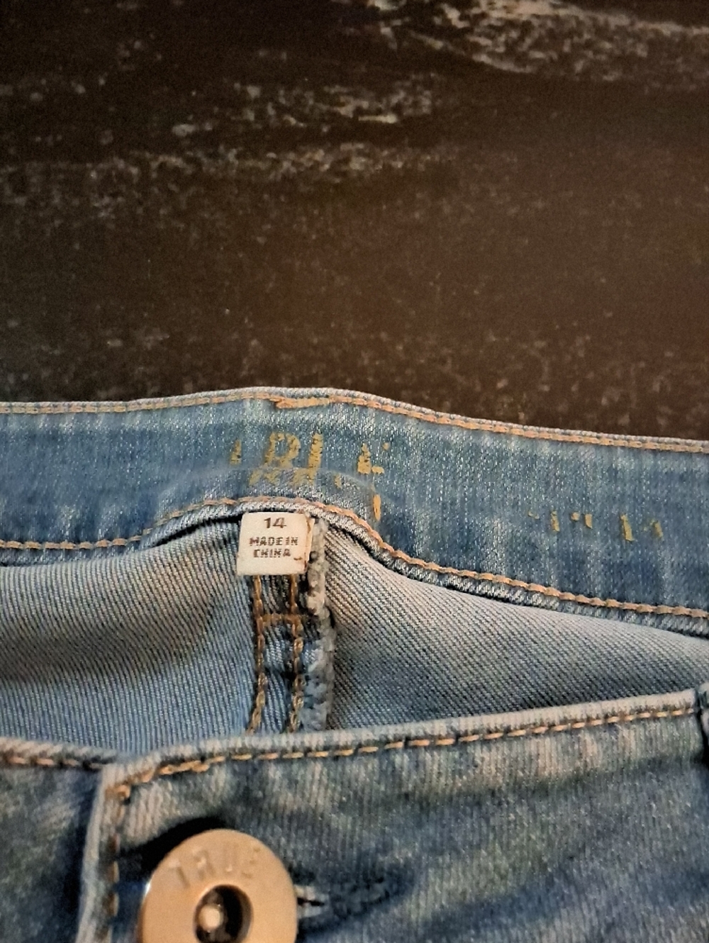 Light Blue Distressed Ripped Jeans - Picture 2 of 5